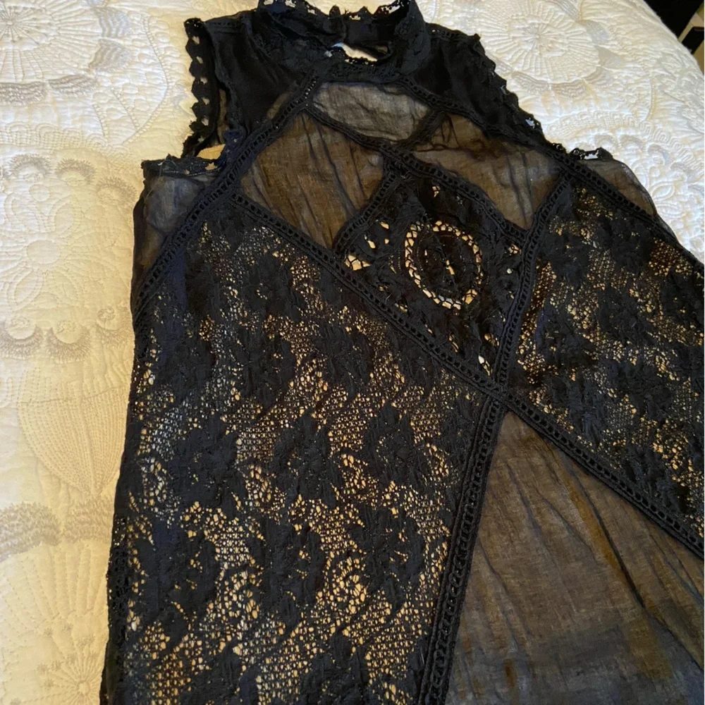 Free people angel lace mini dress size small - Picture 9 of 14